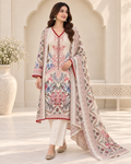 Ghazal printed cotton 3-piece suit set