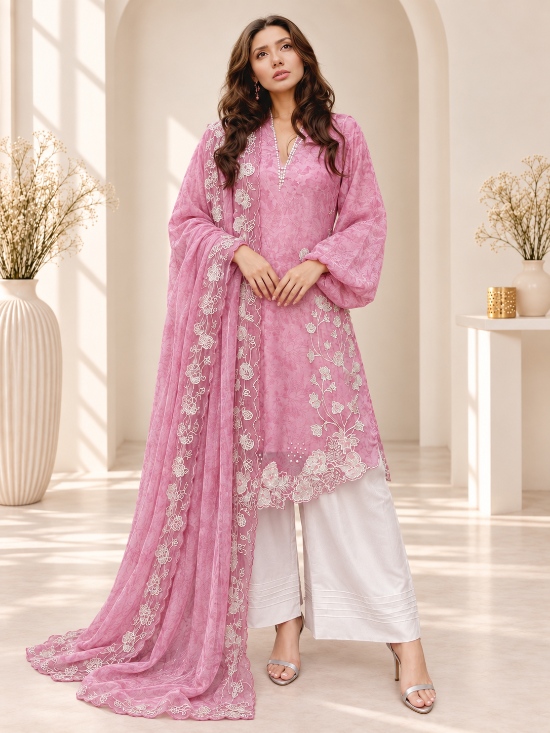 Mahira Khan Inspired Luxury Pret