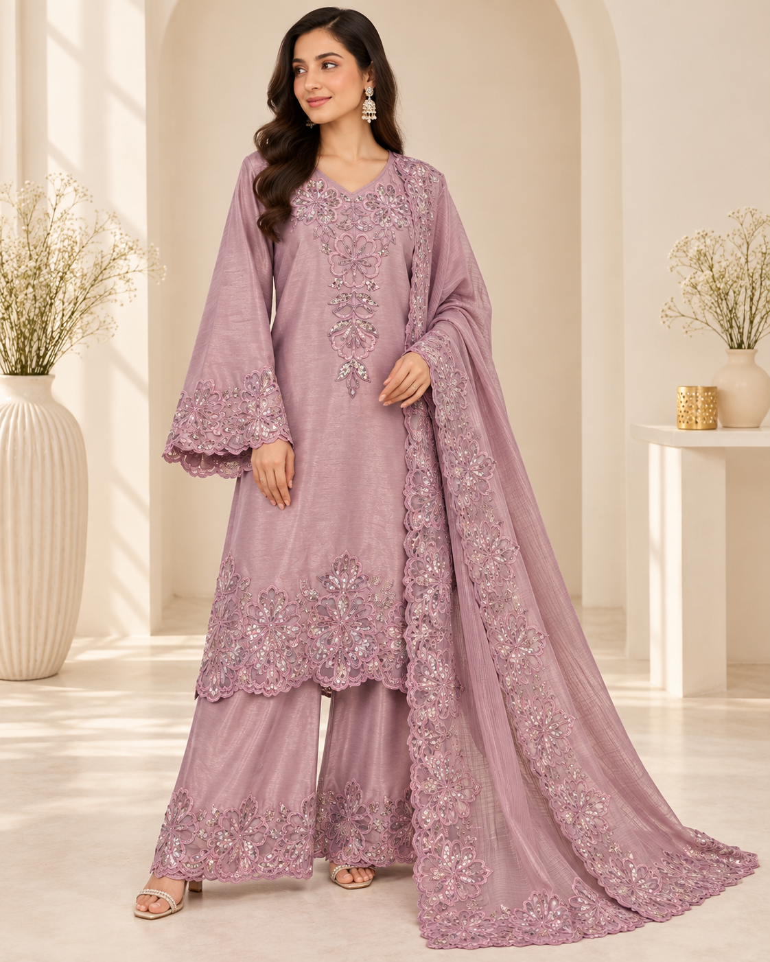 Zoya Studio ZS-1241 Roman Glass 3-Piece Suit model image